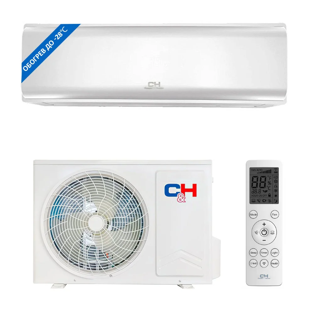 Кондиционер Cooper&Hunter Nordic Premium Inverter CH-S24FTXN-PW - в Гомеле 3 klimat montazh kondi 12