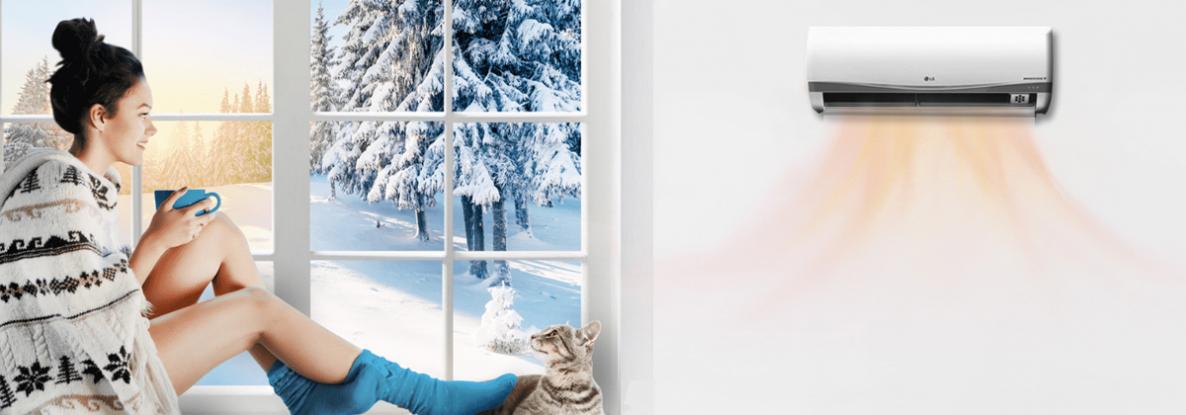 Обогрев с помощью кондиционера в межсезонье