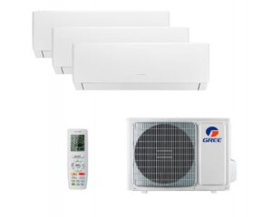 Мульти-сплит система Gree GWH09AGAXA-K6DNA4C/I + GWH12AGBXB-K6DNA4C/I + GWH18AGD-K6DNA4D/I / GWHD(28)NK6OO (LC)(LH) mogilev-climatemontazh.by