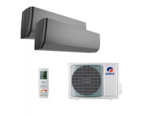 Мульти-сплит система Gree GWH09AGCXB-K6DNA4F/I + GWH12AGC-K6DNA4F/I / GWHD(18)NK6OO (LCLH) mogilev-climatemontazh.by