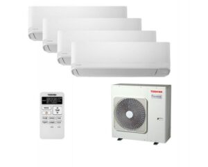 Мульти-сплит система Toshiba RAS-B07J2KVG-E x 4 / RAS-4M27U2AVG-E mogilev-climatemontazh.by