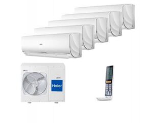 Мульти-сплит система Haier AS09NS6ERA-W x 5 / 5U45LS1ERA mogilev-climatemontazh.by